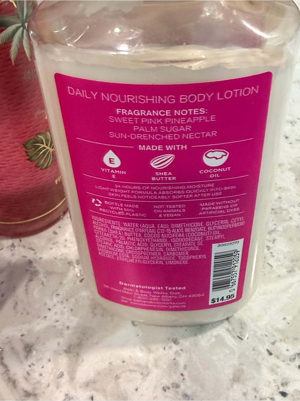 Bath & Body Works Pink Pineapple Sunrise Mist & Lotion Trio. - Picture 8 of 9
